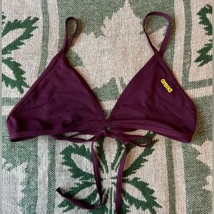 Purple Tie up bikini